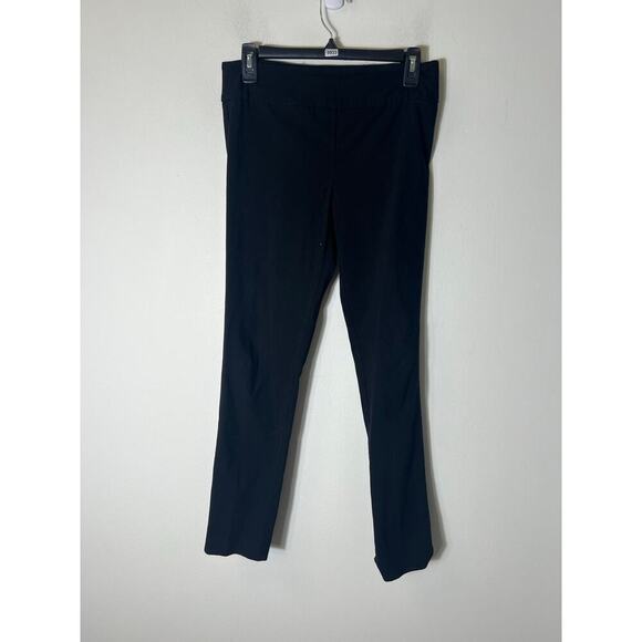 Elliot Lauren Black Pull On Ankle Pants Sz 6 - Picture 1 of 3